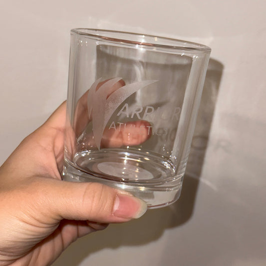 Etched DOF Rocks Glasses - Set of 4