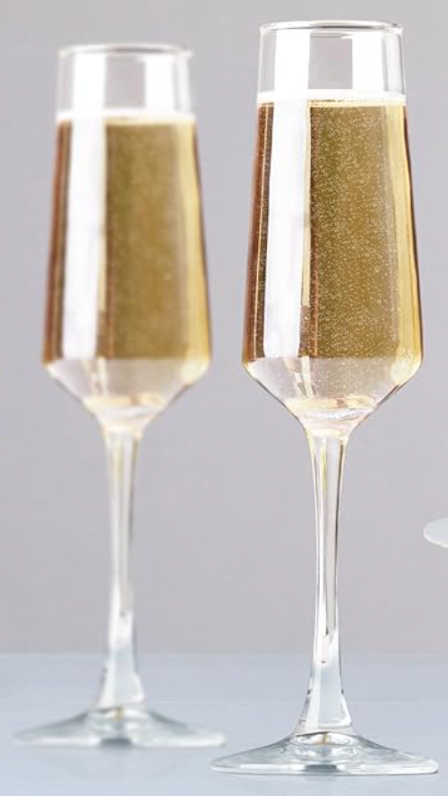 Stemmed 8.5oz Champagne Flutes