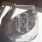 Etched Wine Glasses - Set of 4