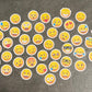 Personalized Stickers - White Background - Set of 10